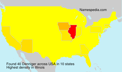 Surname Denniger in USA Surname Denniger in USA