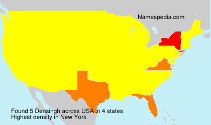 Surname Densingh in USA Surname Densingh in USA