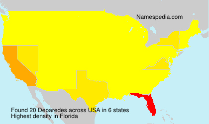 Surname Deparedes in USA Surname Deparedes in USA