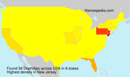 Surname Dephillipo in USA Surname Dephillipo in USA