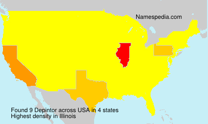 Surname Depintor in USA Surname Depintor in USA