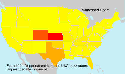 Surname Depperschmidt in USA Surname Depperschmidt in USA