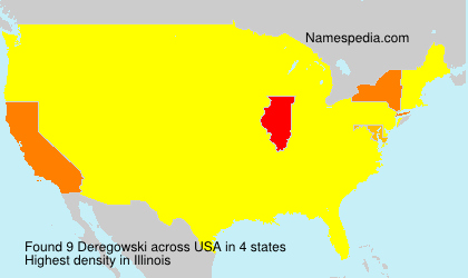 Surname Deregowski in USA Surname Deregowski in USA
