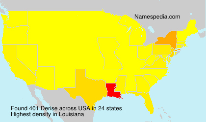 Surname Derise in USA Surname Derise in USA