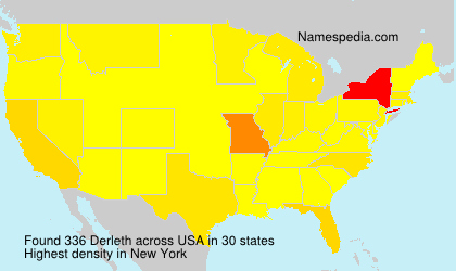 Surname Derleth in USA Surname Derleth in USA