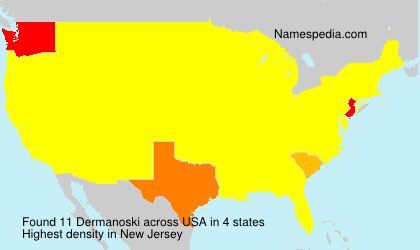Surname Dermanoski in USA Surname Dermanoski in USA