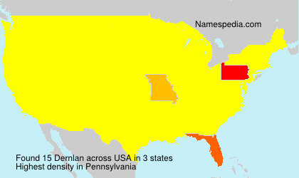 Surname Dernlan in USA Surname Dernlan in USA