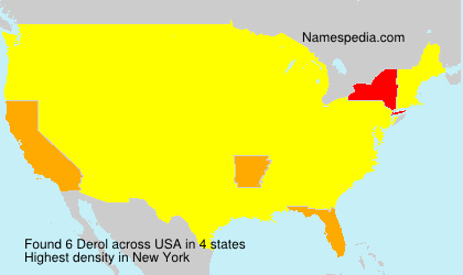 Surname Derol in USA Surname Derol in USA