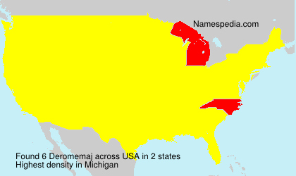 Surname Deromemaj in USA Surname Deromemaj in USA