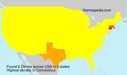 Surname Derota in USA Surname Derota in USA