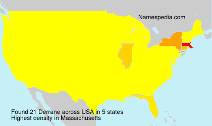 Surname Derrane in USA Surname Derrane in USA