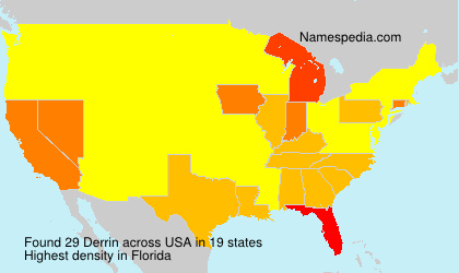 Surname Derrin in USA Surname Derrin in USA