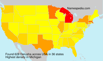 Surname Derusha in USA Surname Derusha in USA