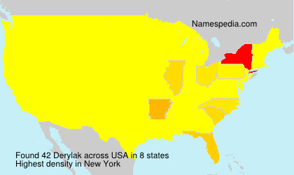 Surname Derylak in USA Surname Derylak in USA