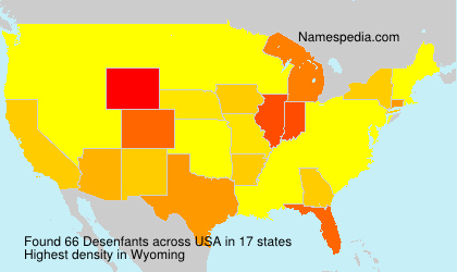 Surname Desenfants in USA Surname Desenfants in USA