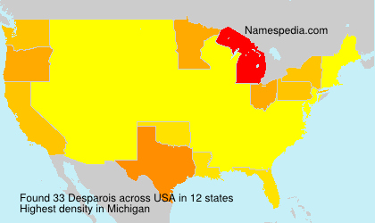 Surname Desparois in USA Surname Desparois in USA