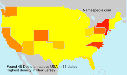 Surname Destefan in USA Surname Destefan in USA