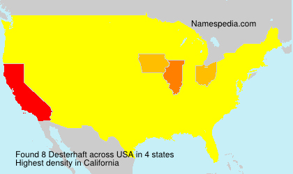 Surname Desterhaft in USA Surname Desterhaft in USA