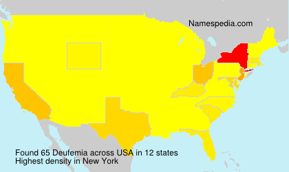 Surname Deufemia in USA Surname Deufemia in USA