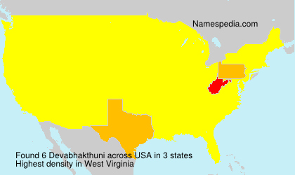 Surname Devabhakthuni in USA Surname Devabhakthuni in USA