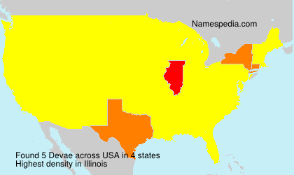 Surname Devae in USA Surname Devae in USA