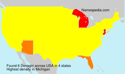 Surname Devagiri in USA Surname Devagiri in USA