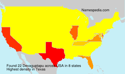 Surname Devaguptapu in USA Surname Devaguptapu in USA