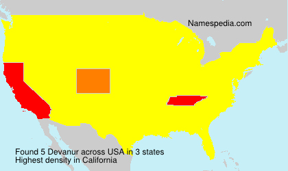 Surname Devanur in USA Surname Devanur in USA