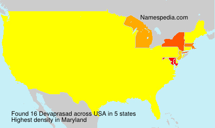 Surname Devaprasad in USA Surname Devaprasad in USA