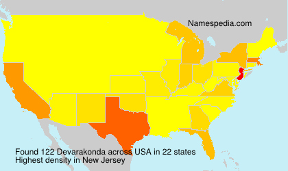 Surname Devarakonda in USA Surname Devarakonda in USA