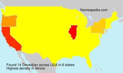 Surname Devedjian in USA Surname Devedjian in USA