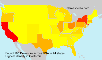 Surname Devendra in USA Surname Devendra in USA