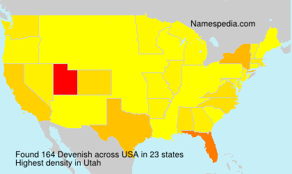 Surname Devenish in USA Surname Devenish in USA
