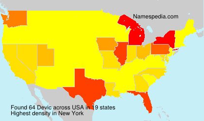Surname Devic in USA Surname Devic in USA