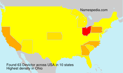 Surname Devictor in USA Surname Devictor in USA