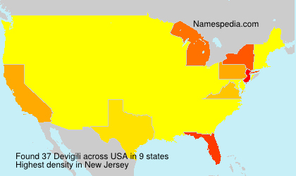 Surname Devigili in USA Surname Devigili in USA