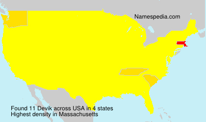 Surname Devik in USA Surname Devik in USA