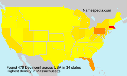 Surname Devincent in USA Surname Devincent in USA