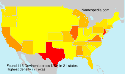 Surname Devineni in USA Surname Devineni in USA