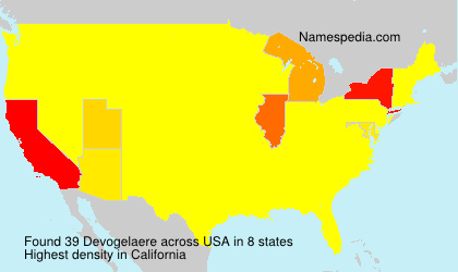 Surname Devogelaere in USA Surname Devogelaere in USA