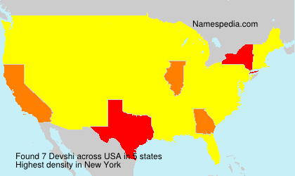 Surname Devshi in USA Surname Devshi in USA