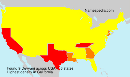 Surname Devyani in USA Surname Devyani in USA