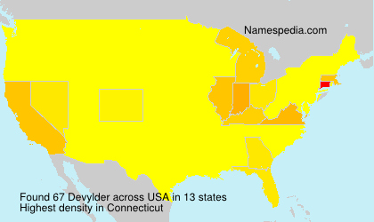 Surname Devylder in USA Surname Devylder in USA