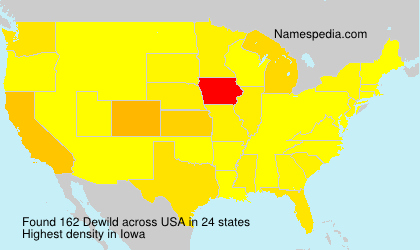 Surname Dewild in USA Surname Dewild in USA