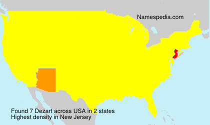 Surname Dezart in USA Surname Dezart in USA