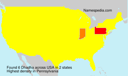 Surname Dhadha in USA Surname Dhadha in USA