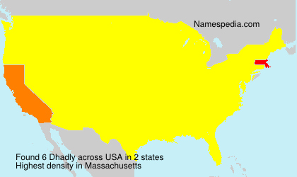 Surname Dhadly in USA Surname Dhadly in USA