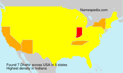 Surname Dhahir in USA Surname Dhahir in USA