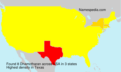 Surname Dhamotharan in USA Surname Dhamotharan in USA