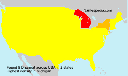 Surname Dhamrat in USA Surname Dhamrat in USA